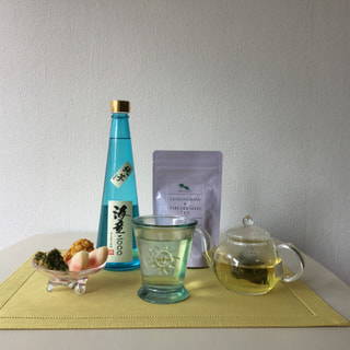 鹿児島といえば焼酎が名産品です。焼酎のハーブティー割りはお勧めです！